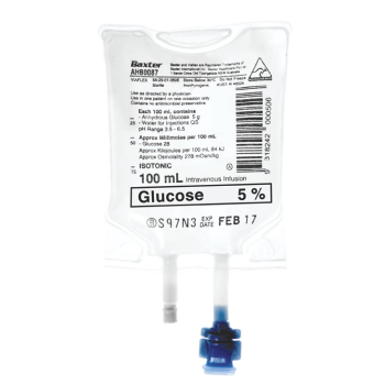 Viaflex 5% Glucose I.V. Solution 100ml