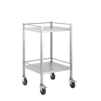 Trolley Stainless Steel - No Drawer 50x50x90cm
