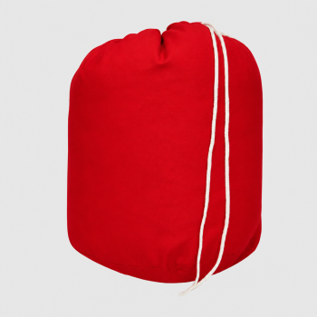 Linen Skip Bag Red