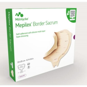Mepilex Border Sacrum 22 x 25cm
