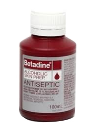 Betadine Alcohol Skin Prep 100ml