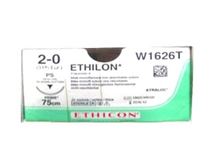 Ethilon Blue 2-0 26mm PS 75cm Prime