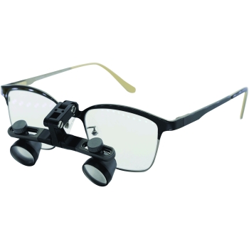 Illuco Flip-Up Loupes Black 2.5x