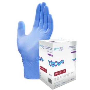Aegis Nitrile Exam Gloves Sterile Powder Free Medium