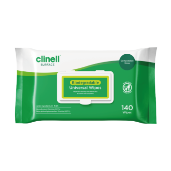 Clinell Biodegradable Universal Wipes