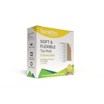 bpositive Fixation Roll Tan 2.5cm x 10m