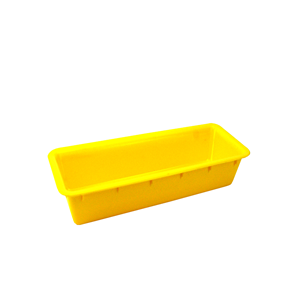 Injection Tray 270 x 100 x 40mm Yellow Autoplas