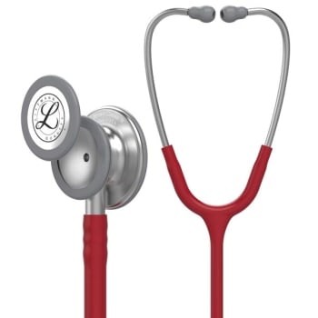 3M Littmann 5627 Classic III Stethoscope - Burgundy Tube