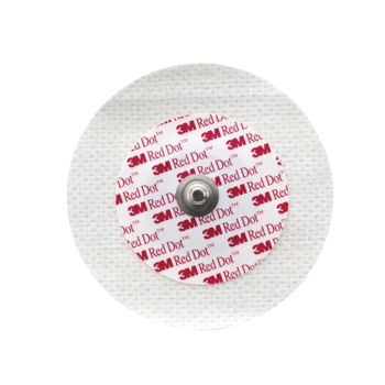 ECG Electrodes Red Dot Soft Cloth 6cm Diameter