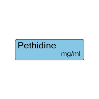 Labels Pethidine MG/ML