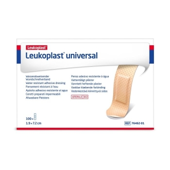Leukoplast Universal Sterile Strip 1.9 cm x 7.2 cm Tan