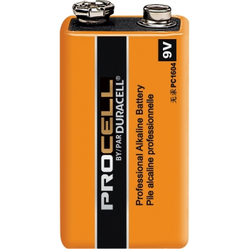 Battery 9V Bulk Pack Procell