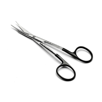 Goldman Fox Scissors 13cm Curved Supercut Hipp