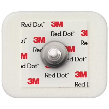 ECG Electrodes Red Dot Foam 4 x 3.5cm