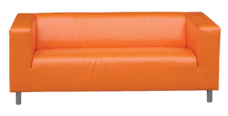 orange couch